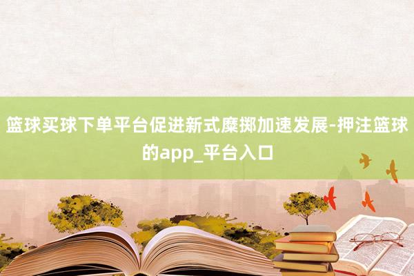 篮球买球下单平台促进新式糜掷加速发展-押注篮球的app_平台入口