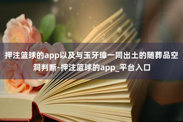 押注篮球的app以及与玉牙璋一同出土的随葬品空洞判断-押注篮