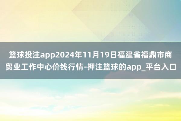 篮球投注app2024年11月19日福建省福鼎市商贸业工作中
